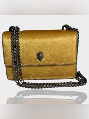 Kurt Geiger 🪢 RARE Shoreditch Small Leather & Calf Hair Shoulder Bag